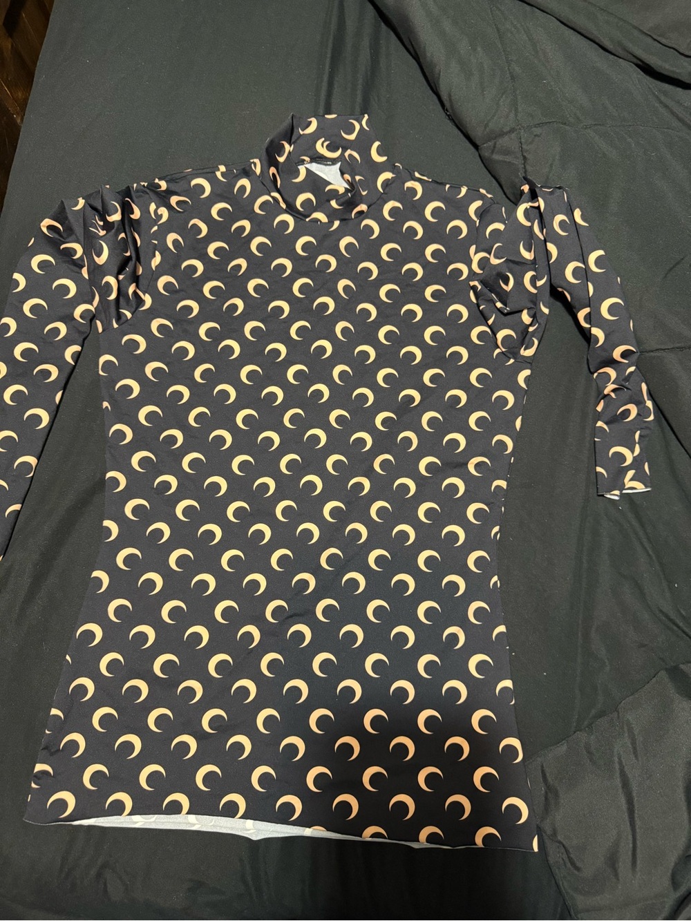 Marine Serre Crescent Moon Print - Women's Long Sleeve